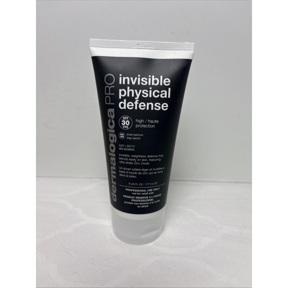 Dermalogica Professional Invisible Physical Defense 30 SPF  6 fl oz /177ml READ